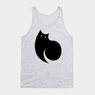 Black Cat Tank Top